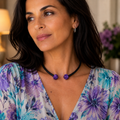 Violet Eclipse Necklace