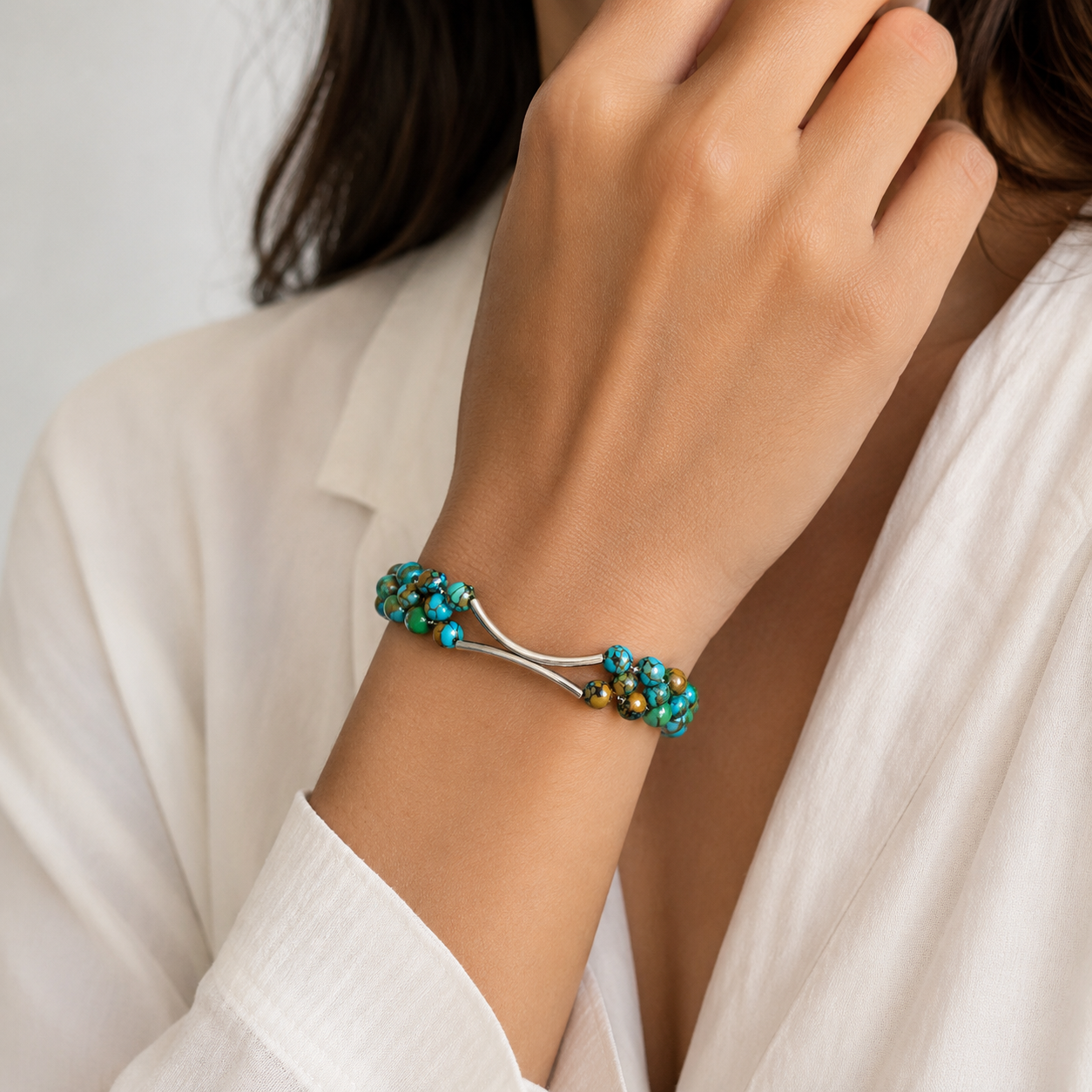 Turquoise Horizon Bracelet