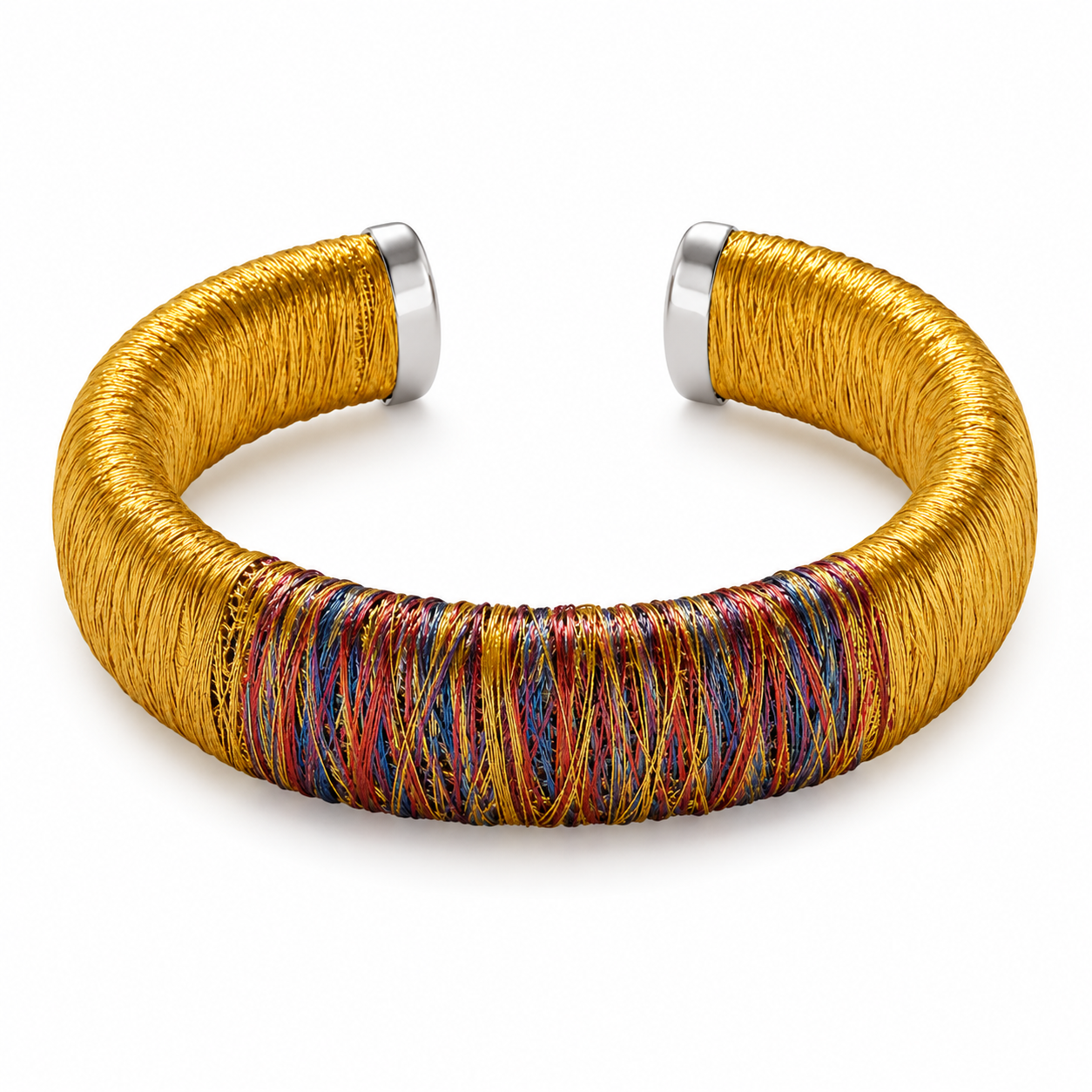 Solar Flame Cuff - Chromatic Threads