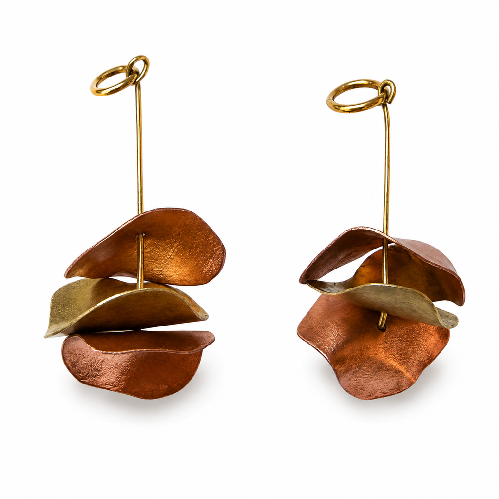 Ember Cascade Drop Earrings