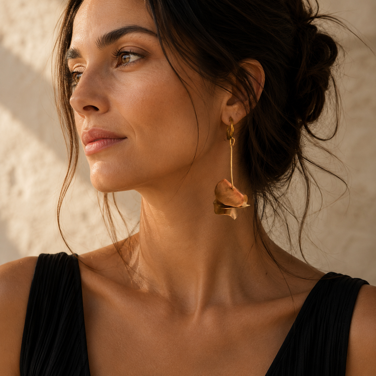 Ember Cascade Drop Earrings
