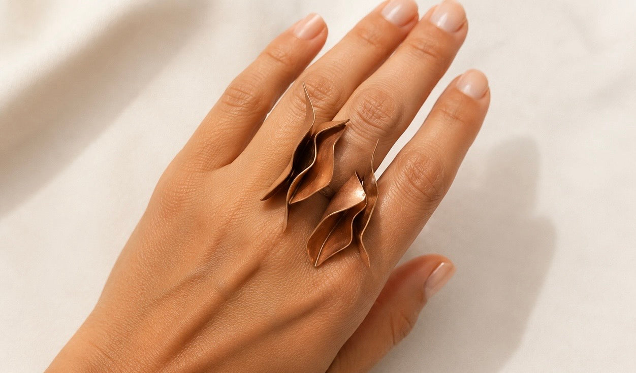 Ember Bloom Ring