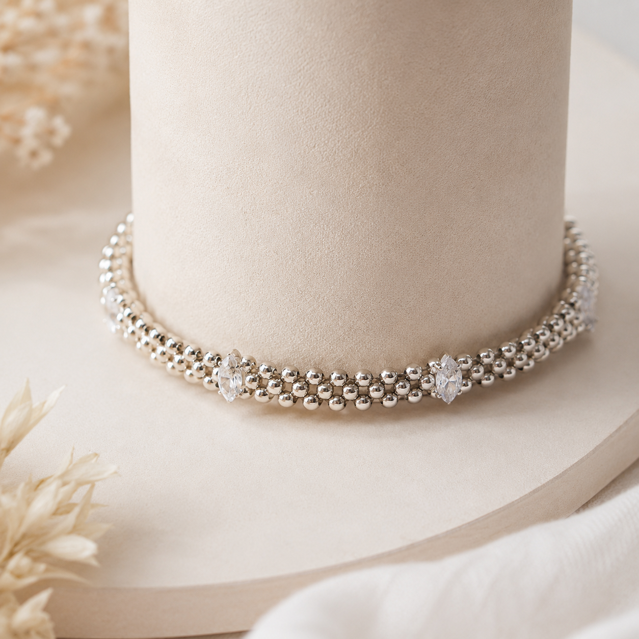 Moonlight Blossom Bracelet - Celestial Grace Collection