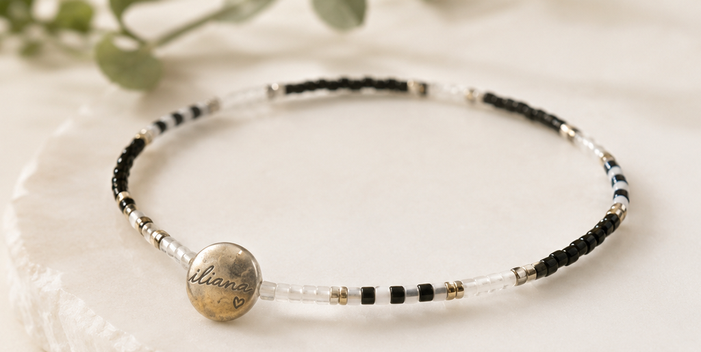 Circle of Cultures - Black & White with Silver