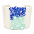 Azure Tide Pearl Cuff