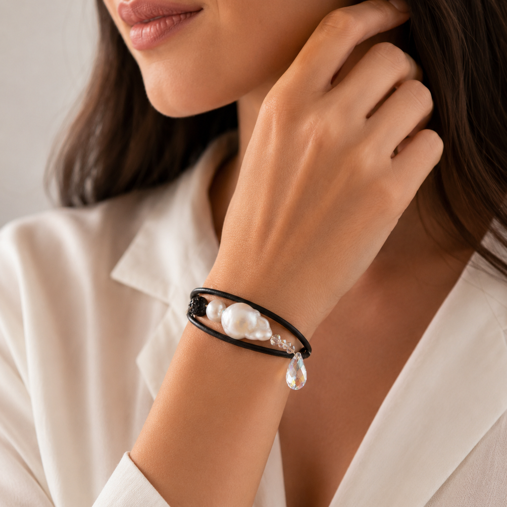 Midnight Tide Bracelet - Moonlit Waters Collection