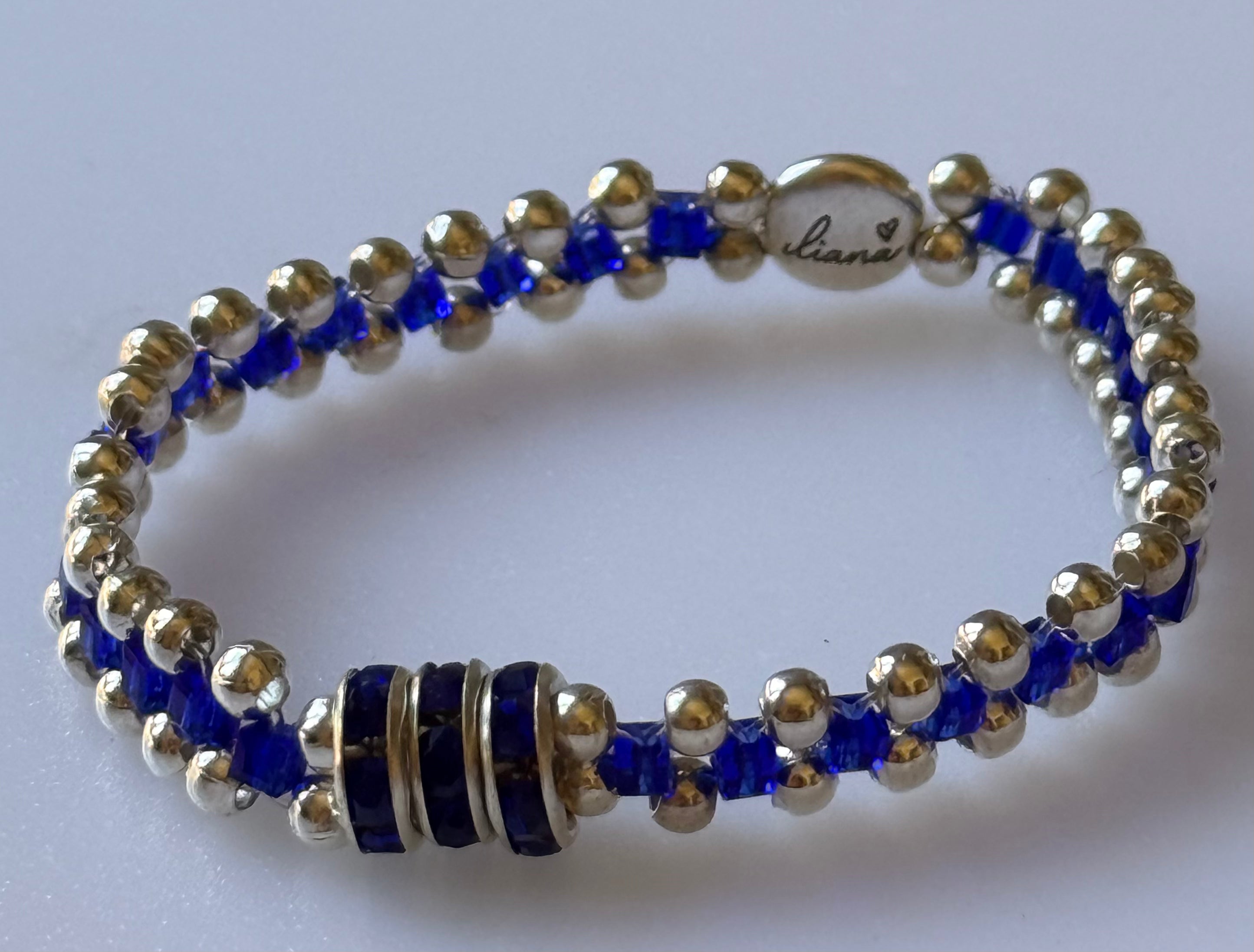 Crystal Constellations - Sapphire Current Bracelet