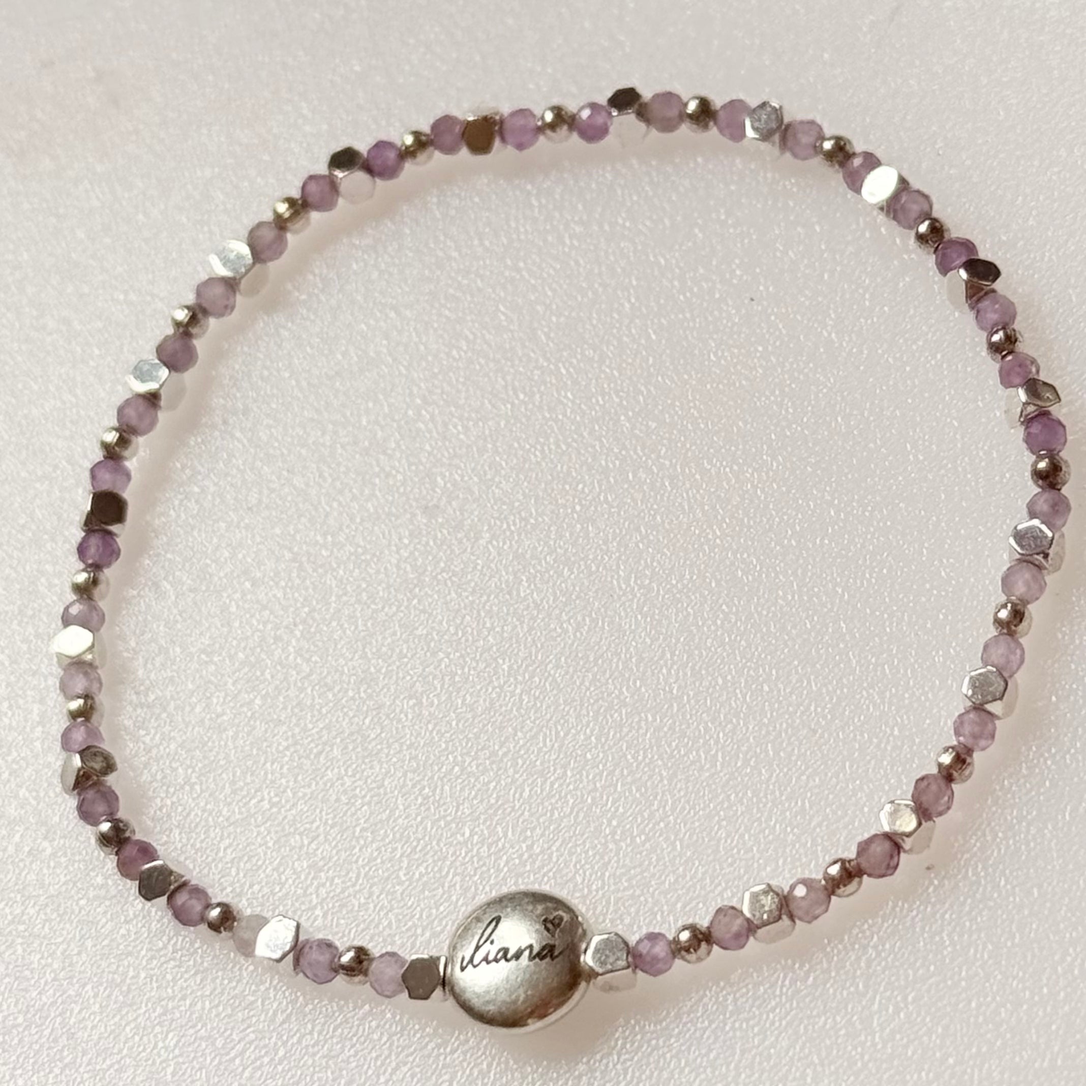 Amethyst Whisper Bracelet