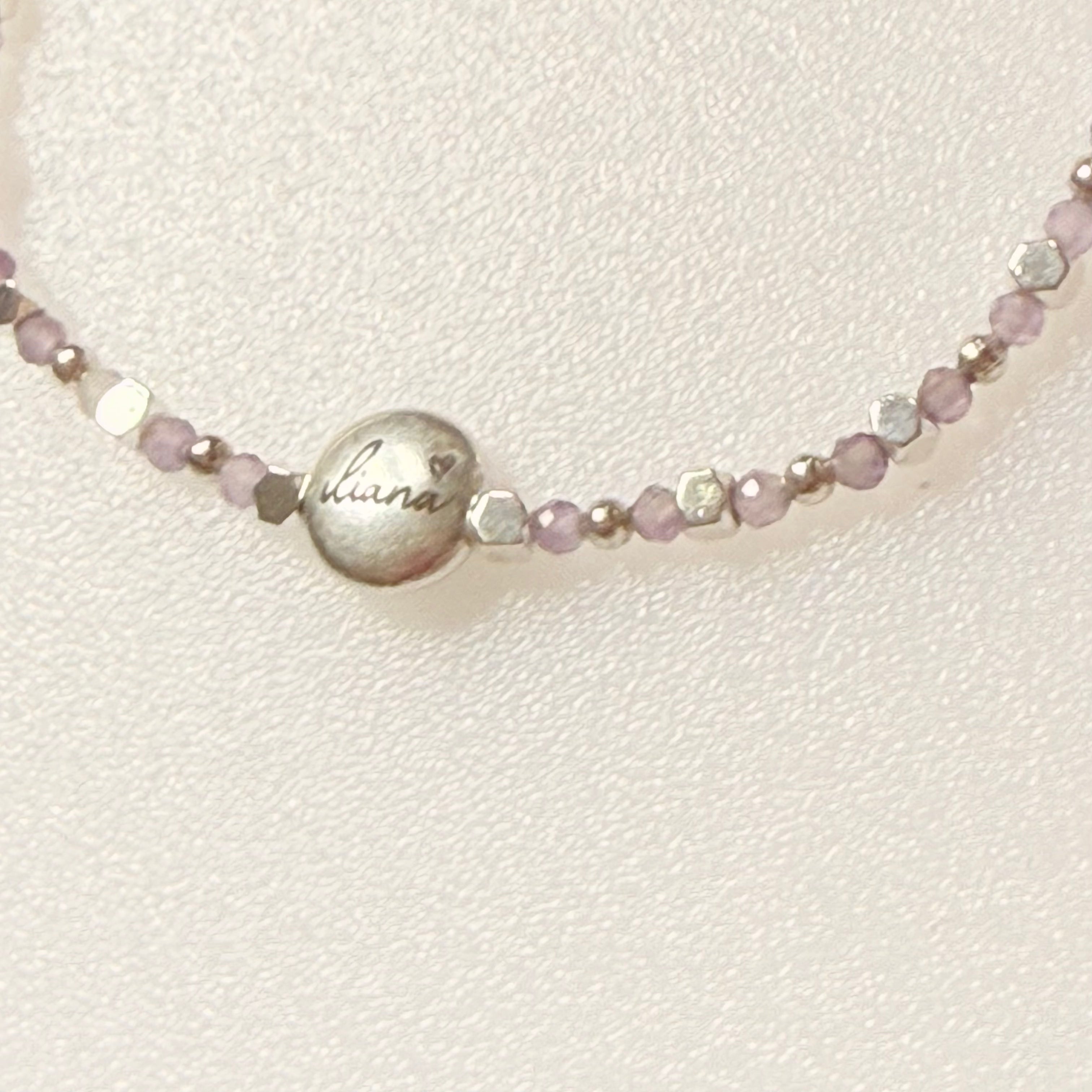 Amethyst Whisper Bracelet