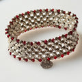 Crimson Constellation Bracelet