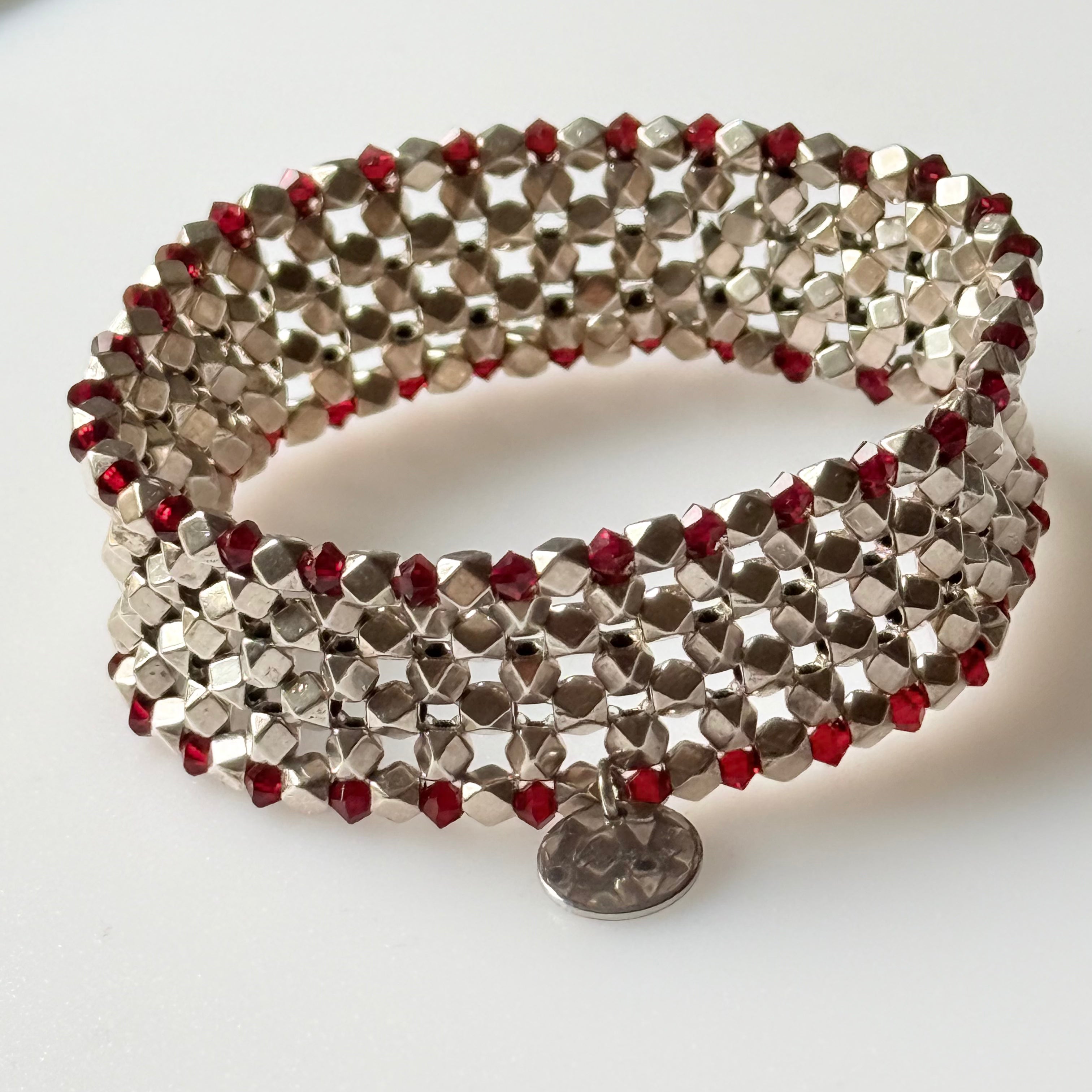 Crimson Constellation Bracelet