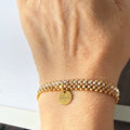 Golden Harmony Bracelet - Metal Mosaic Collection