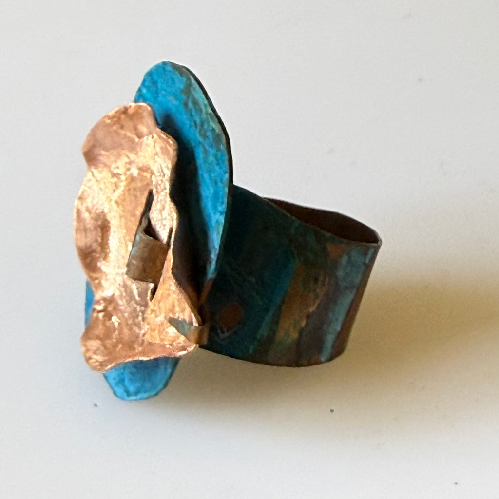 Copper Tide Ring