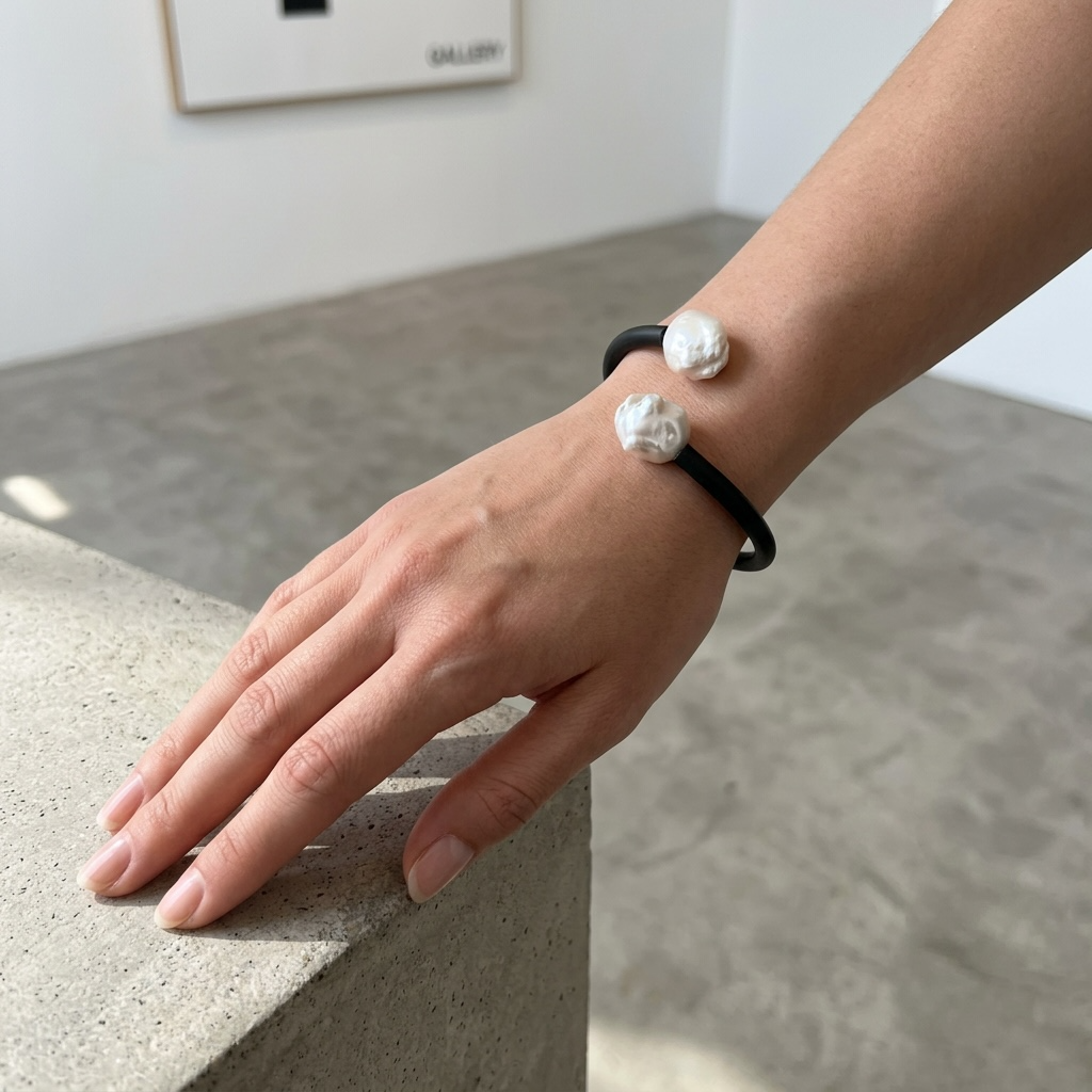 Pearl Duet Cuff