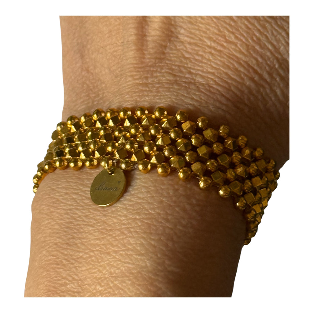 Gilded Orbit Bracelet