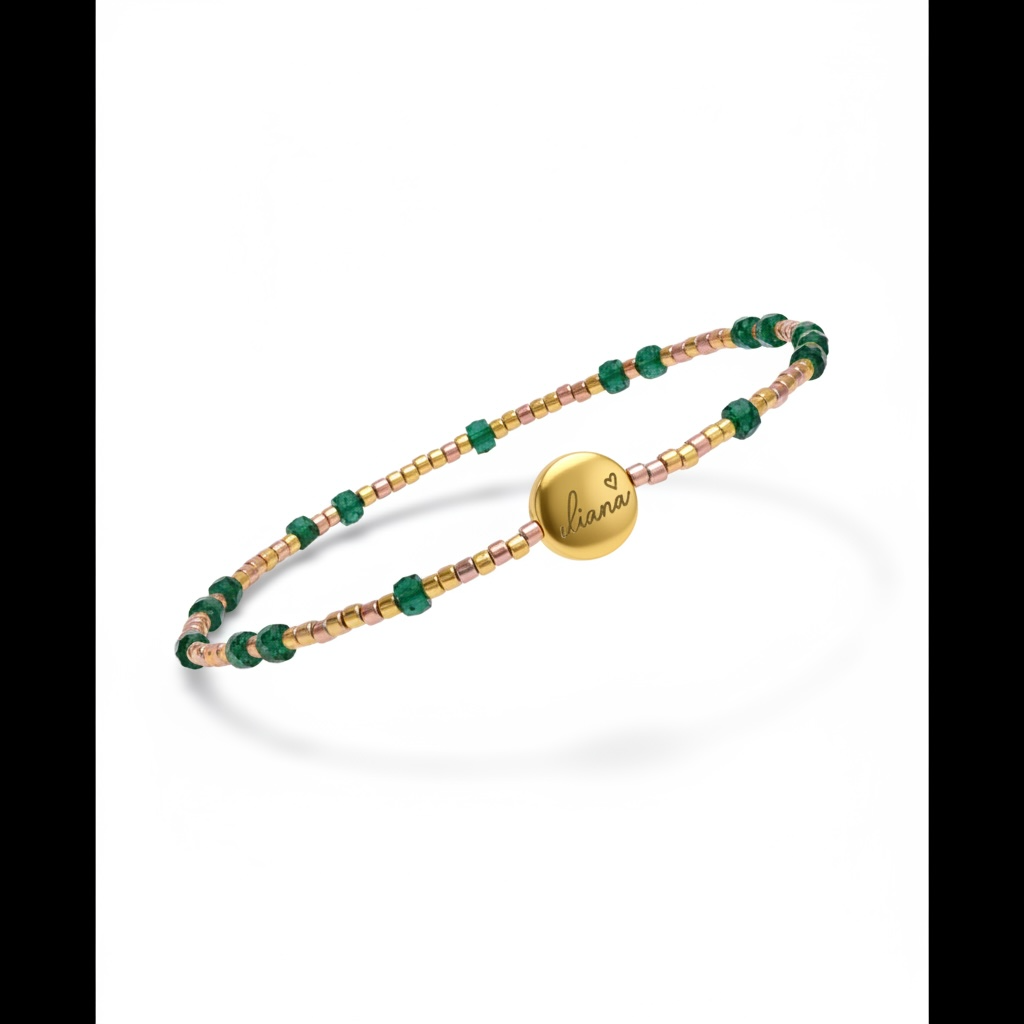 Emerald Whisper Bracelet