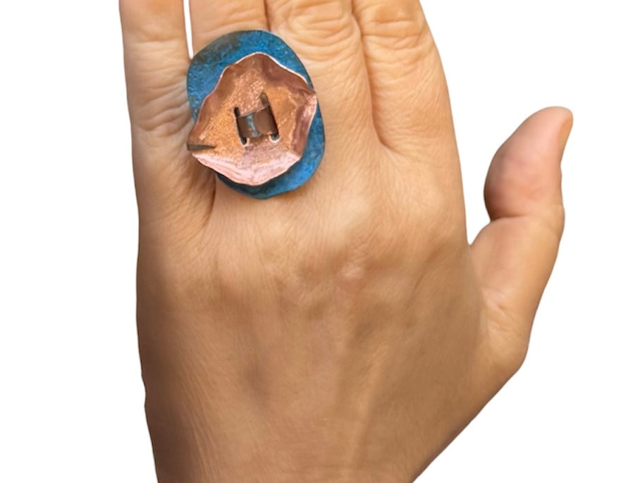 Copper Tide Ring