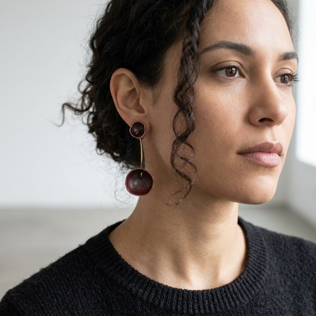 Copper Bloom Earrings