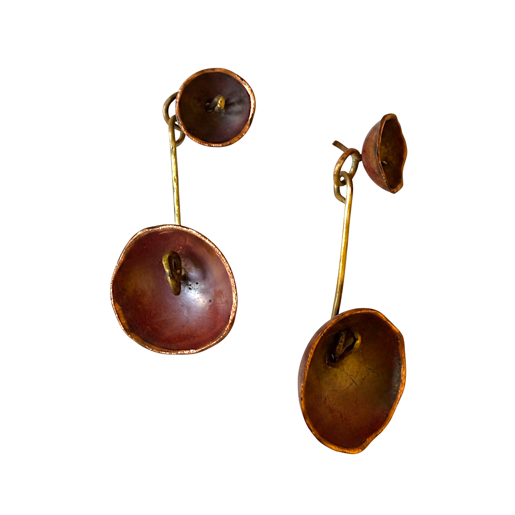 Copper Bloom Earrings