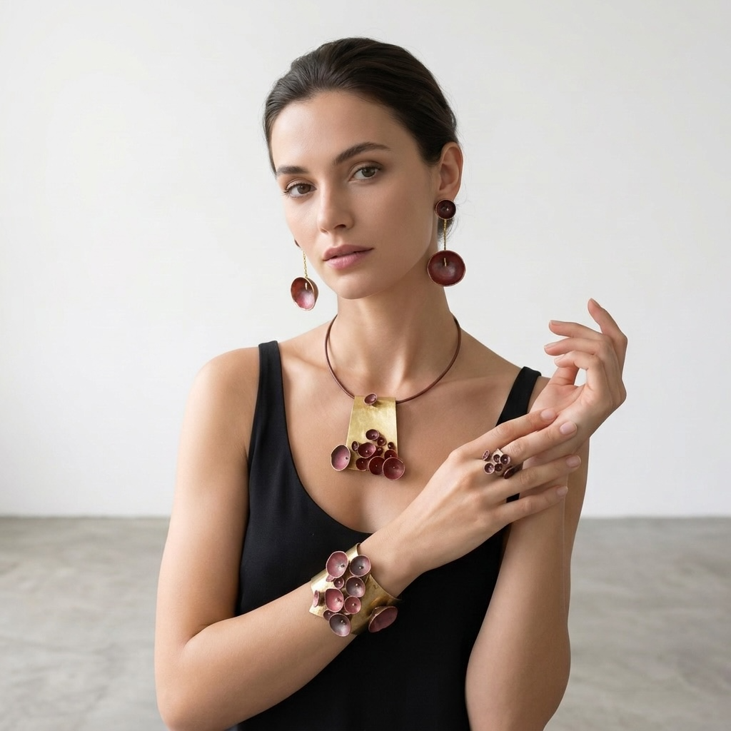 Copper Bloom Necklace