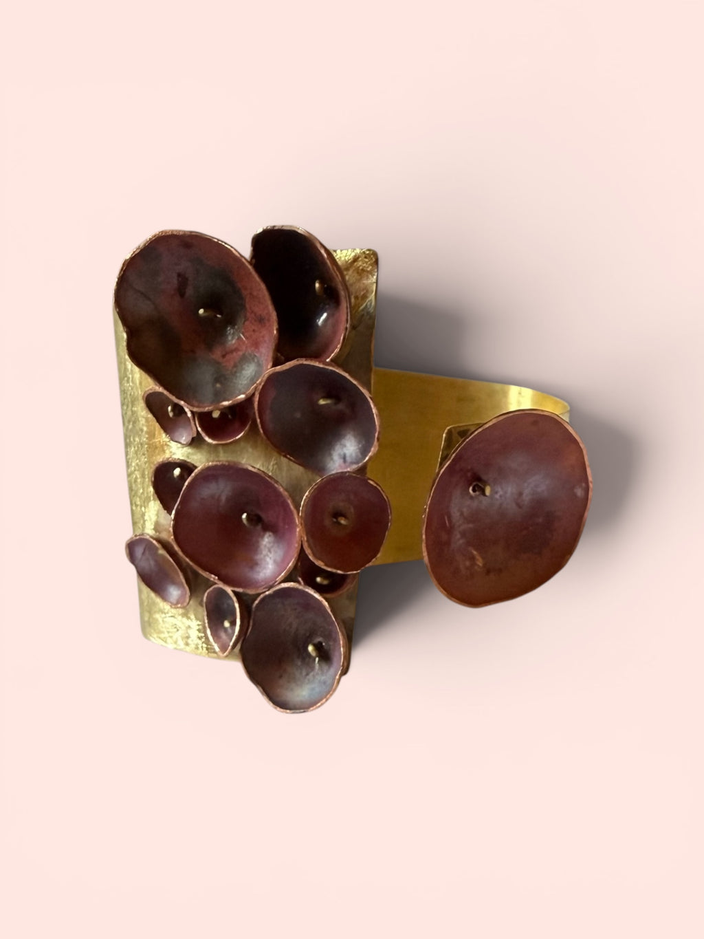 Copper Bloom Cuff